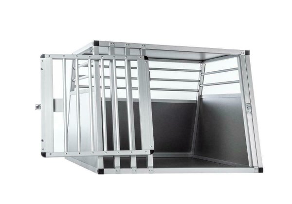 Alu-Hundetransportbox 82x80x60cm (BxTxH)