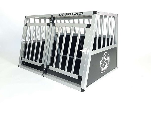 ALU-Hundetransportbox 90x65x55cm (BxTxH)