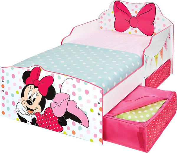 Minnie Mouse Kinderbett 142x77x63cm (LxBxH)
