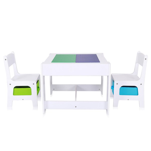 Kindersitzgruppe mit Tisch und 2 Stühlen