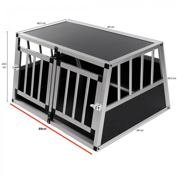 Hundetransportbox klein 89x69x50cm