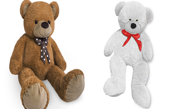 Teddybären in verschiedenen Größen + Farben