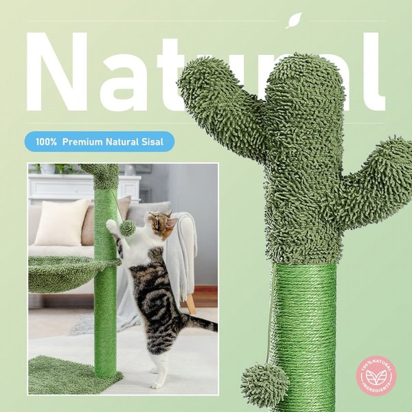 Kaktus-Kratzbaum 93,5cm "grün"
